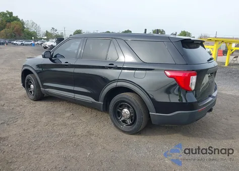 2020 Ford Police Interceptor Police Interceptor из США, поврежденный, VIN 1FM5K8AB4LGA83096